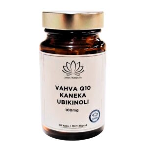 Vahva Q10 Kaneka Ubikinoli 100mg 60 kaps - Lotus Naturals