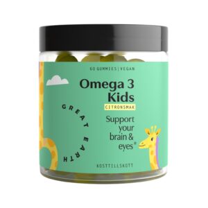 Great Earth Omega 3 Kids 60 gummies