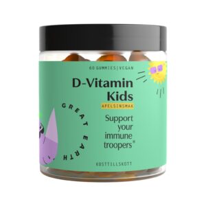 Great Earth D-vitamin Kids 60 gummies