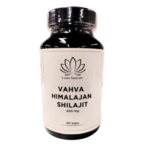 Vahva Himalajan Shilajit 500 mg 90 kaps - Lotus Naturals