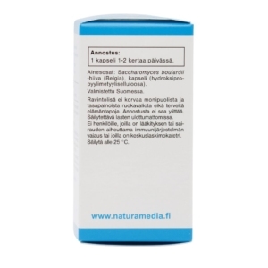 Natura Media Boulardii 300 60 kaps annostus