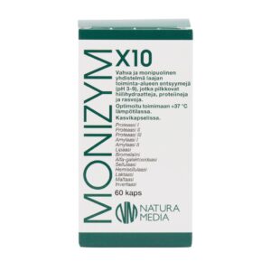 Natura Media Monizym X10 60 kaps