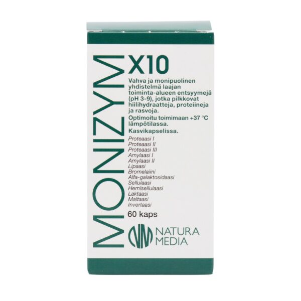 Natura Media Monizym X10 60 kaps Natura Media Monizym X10 60 kaps