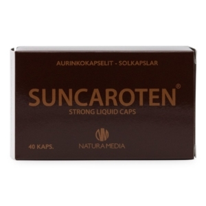 Natura Media SunCaroten Strong liguid 40 kaps