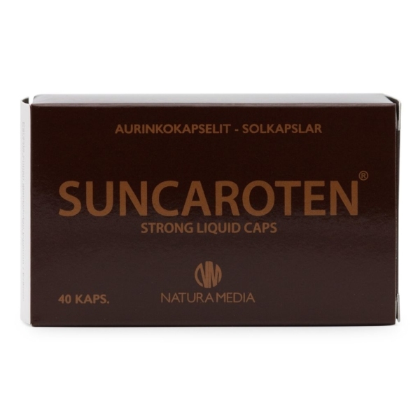 Natura Media SunCaroten Strong liguid 40 kaps