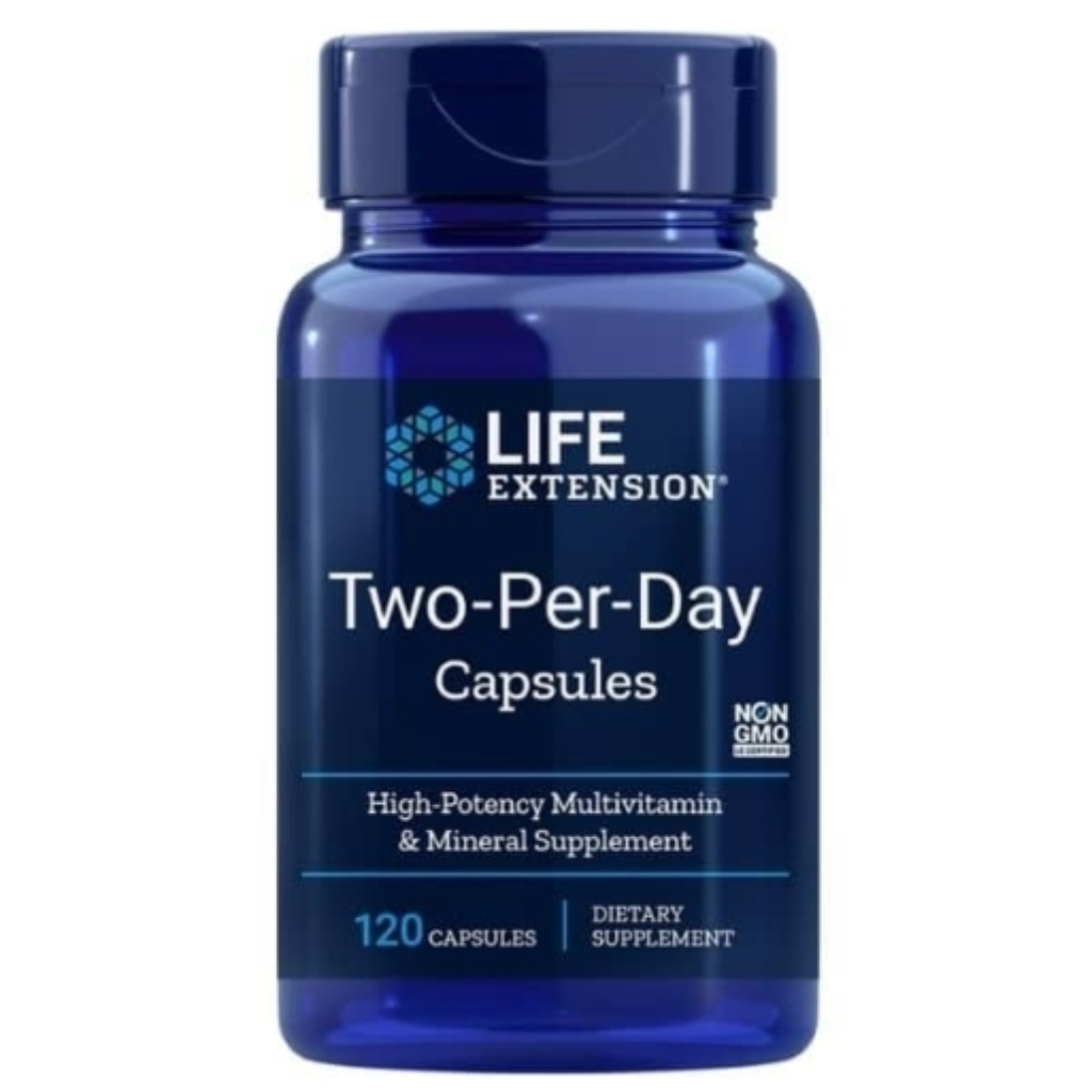 Life Extension Two-Per-Day Caps (EU) 120 kaps